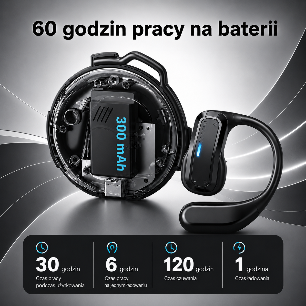 HUZERA™ PRO - Słuchawki tłumaczące