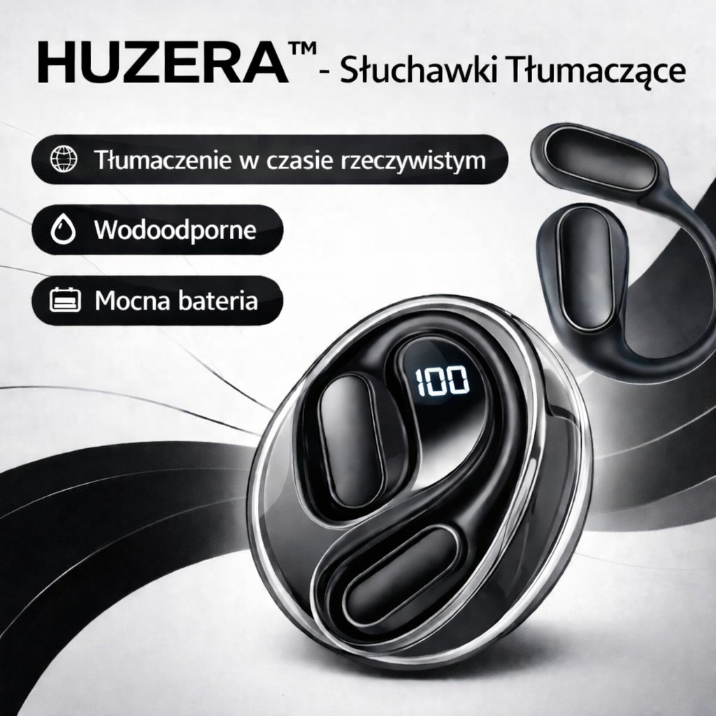 HUZERA™ - Tłumaczące Słuchawki